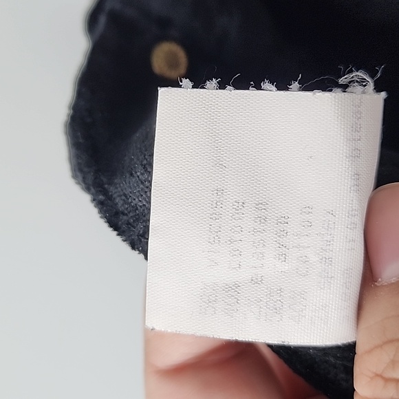 Vintage Moschino Jeans Crushed Velvet High Waisted Legging Trouser Pants - Picture 11 of 11